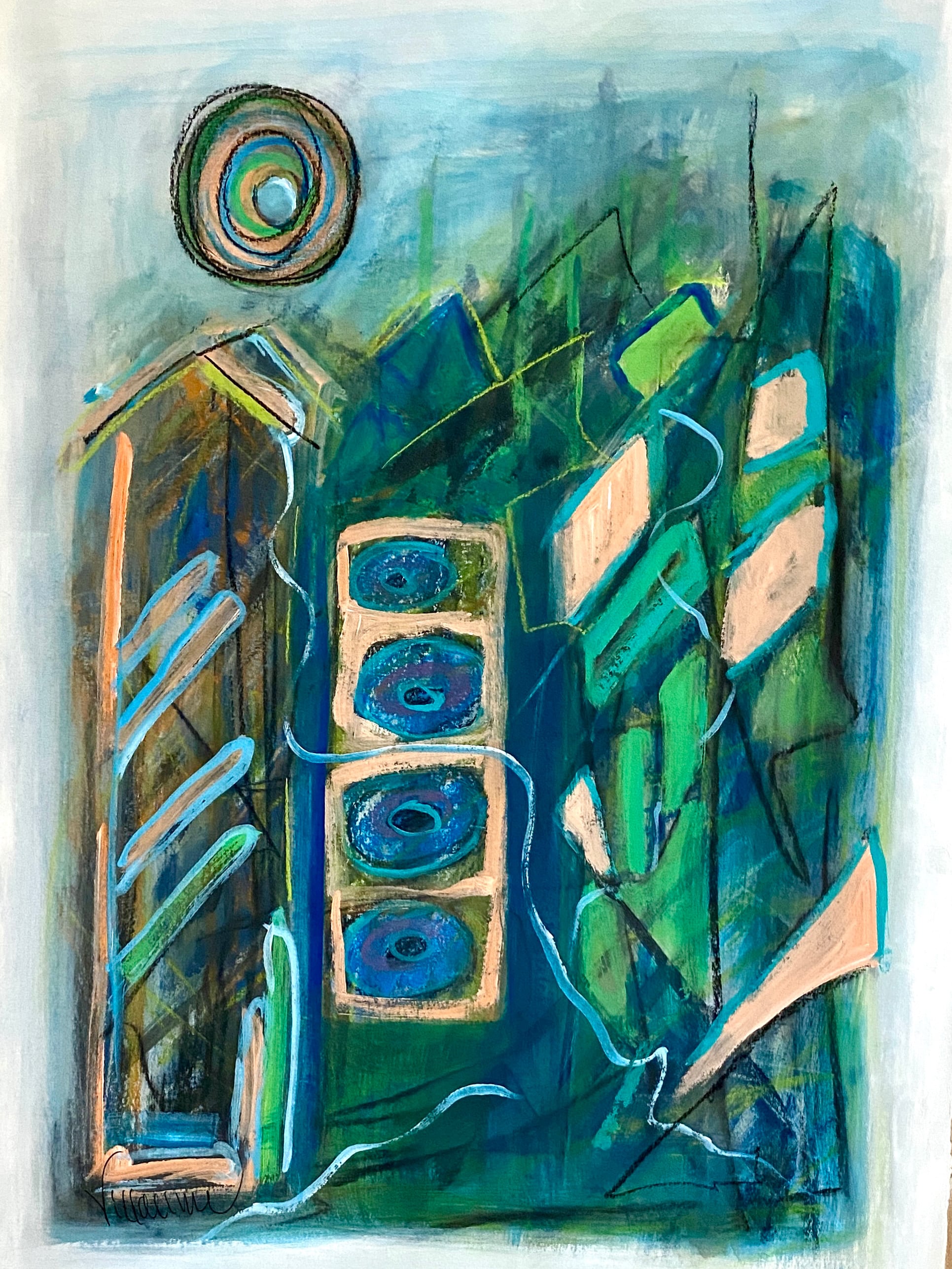 50x70 mm8
indrammet 1600,-
Rhythm of the tide