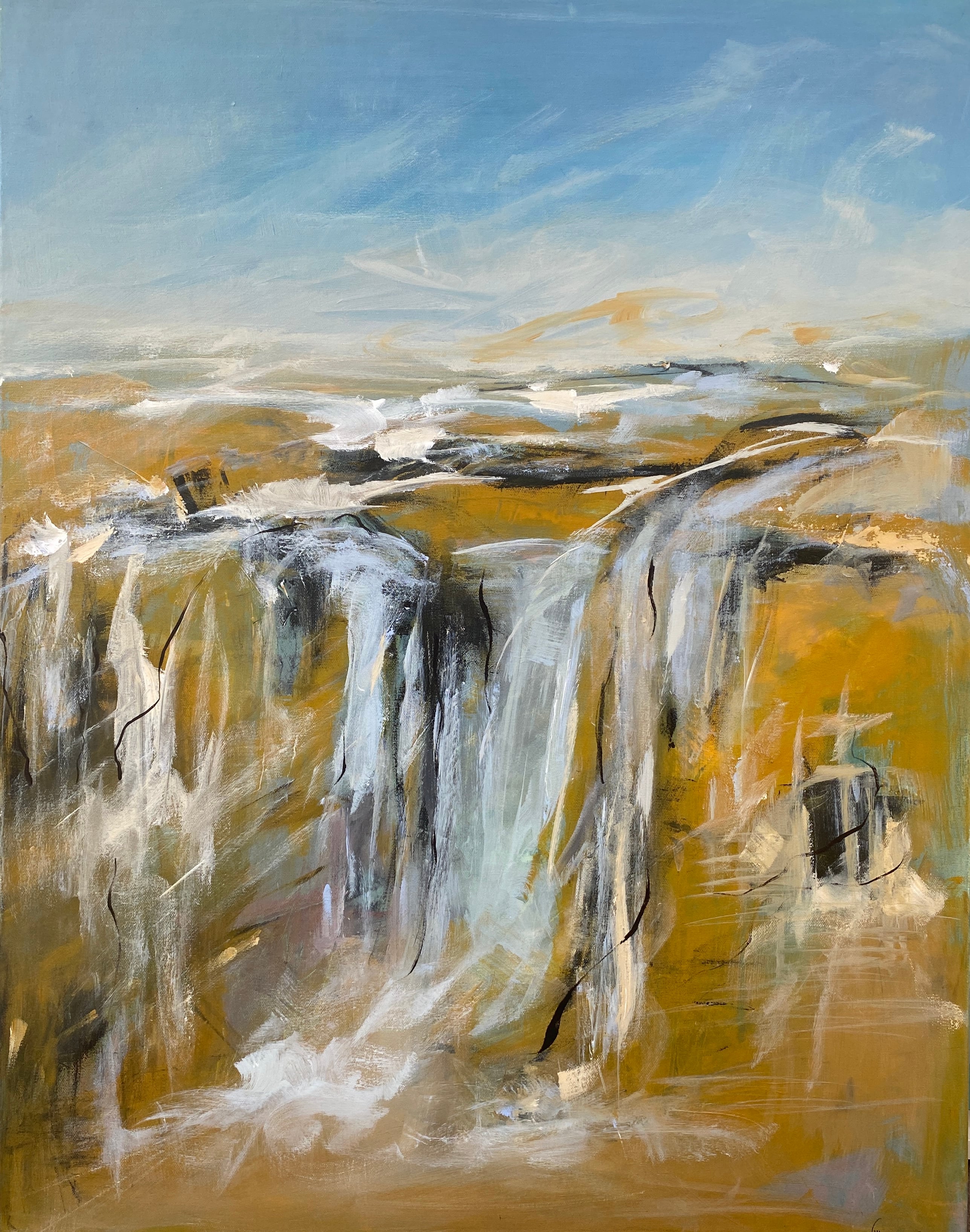 70x90 Free fall
