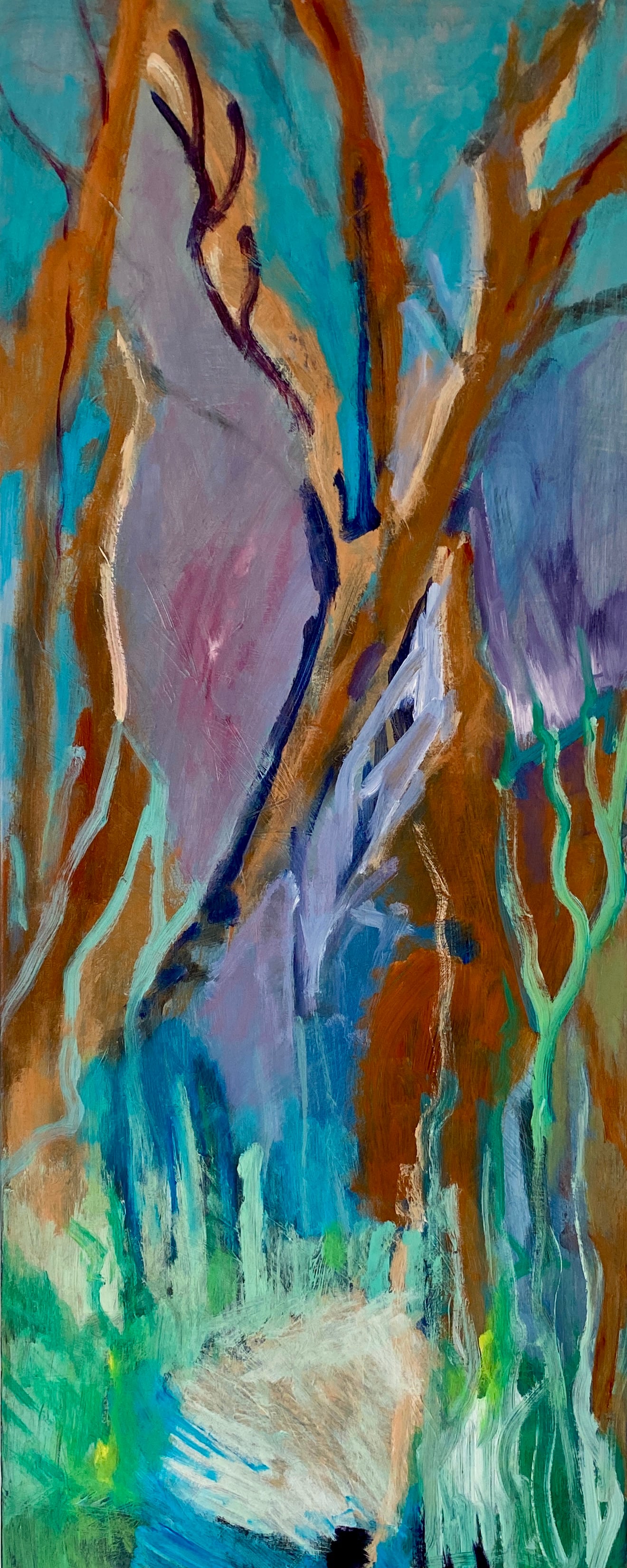 40x100 Nature breathes. Nature does not stand still, it breathes, shifts, and mirrors our inner worlds.